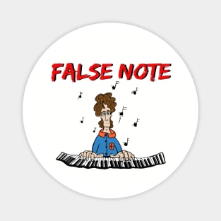 False Note... Piano. Magnet